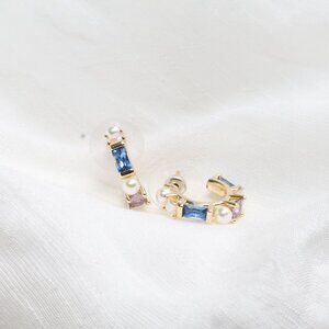❤️ Kendra Scott Madelyn Gold Multi Mix Huggie Earrings ❤️